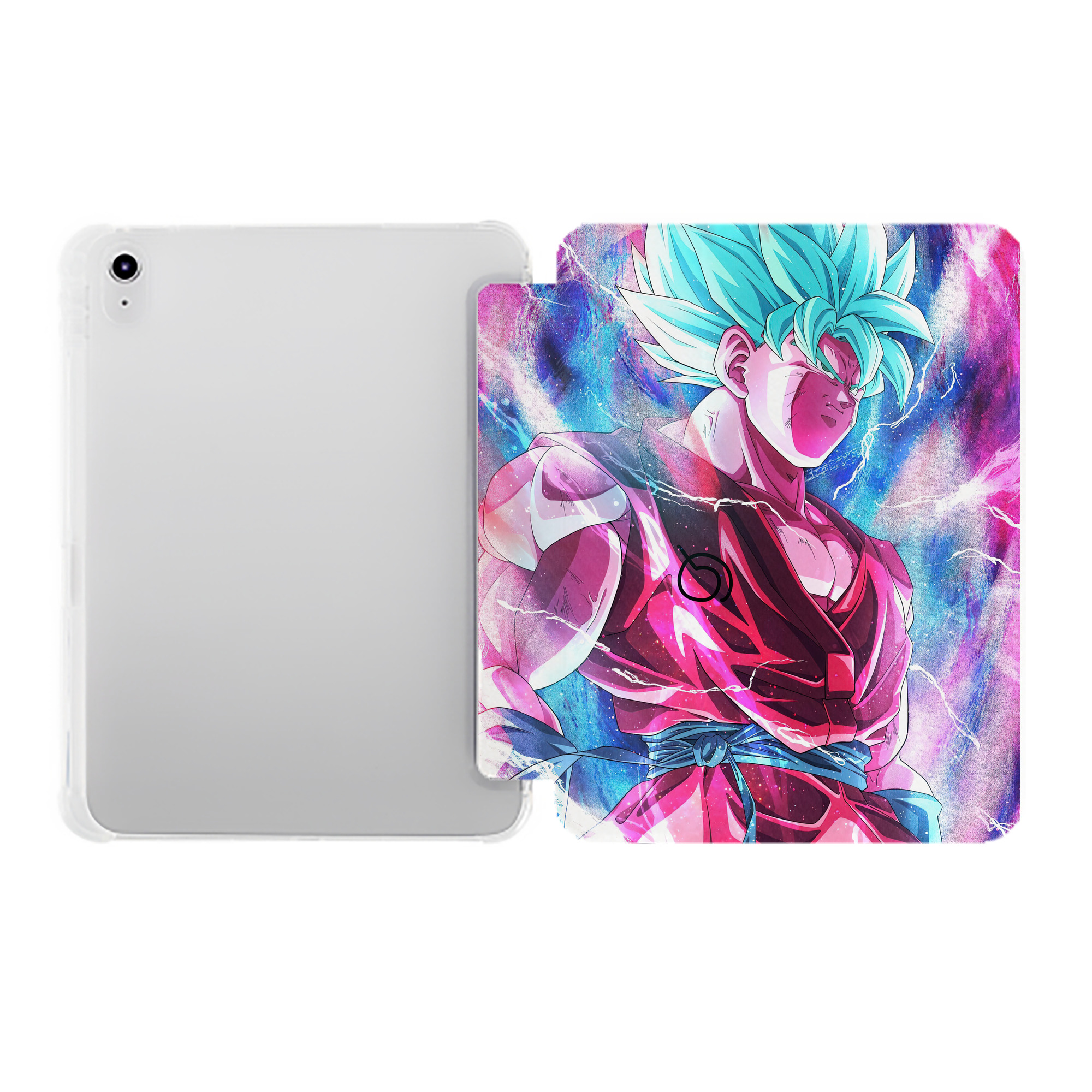 （画像用） ドラゴンボール DRAGON BALL IPad ケース ペン収納付き 三つ折りスタンド PUレザー×シリコン 対応機種9.5/10.5/10.9インチ